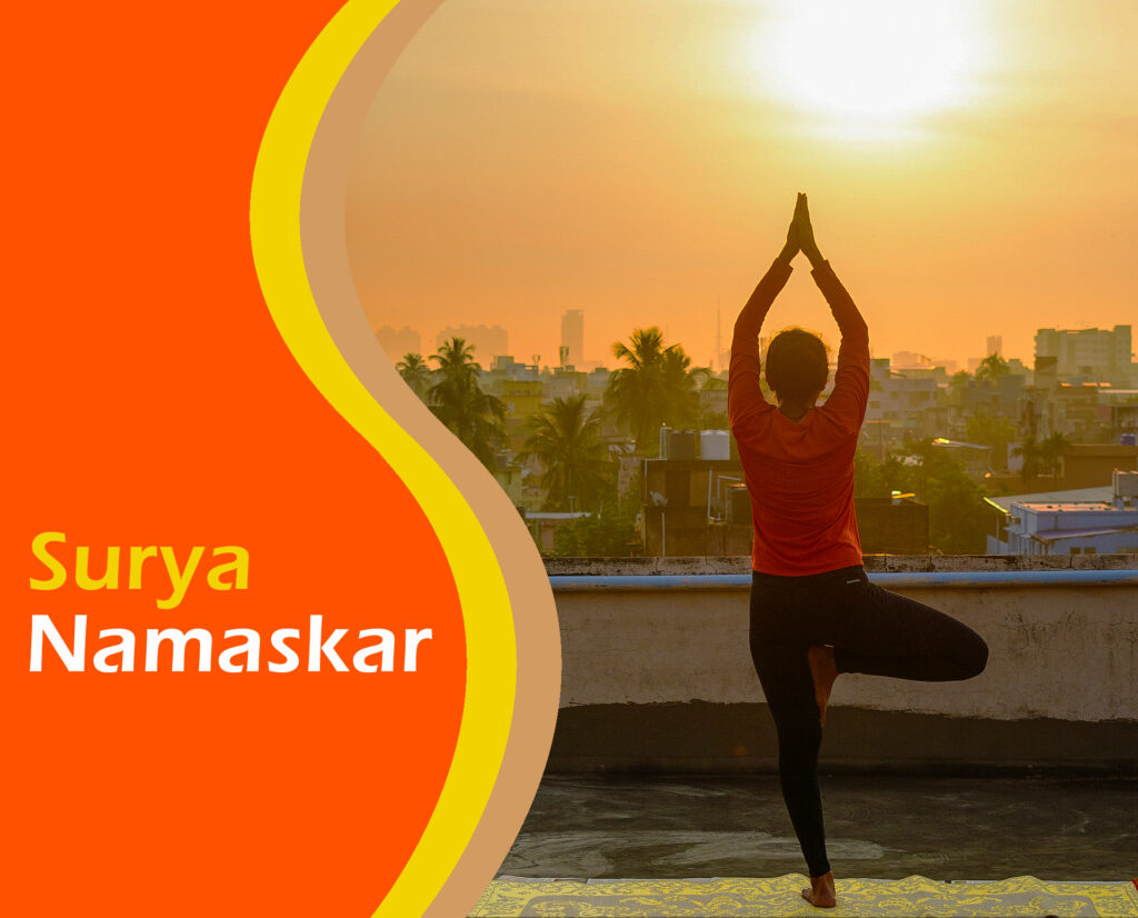 Surya Namaskar/Sun Salutation - How to Do Steps, Position and Benefits -  Breathe Well-Being